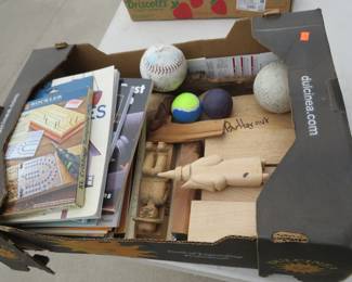 Lot 456. Wood carvings, magazine's and more