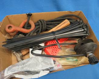 Lot 90. Torx driver set, boat muffs, rope, and more