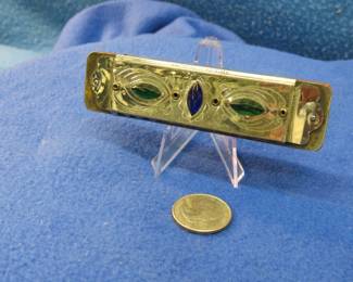 Lot 84. Gesezl Trade Mark 12-hole harmonica. Needs tuning