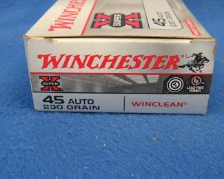 Lot 295. 41 rounds of Winchester 45 auto. 230 grain.