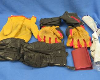 Lot 252. Choppers, gloves, safety glasses and more