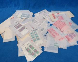 Lot 406. Large group of uncancelled US stamps most in plate block form and more