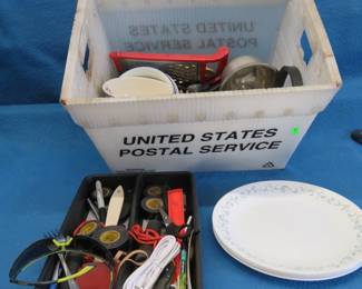 Lot 315. Plates and kitchenware