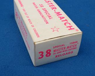 Lot 130. 50 38 Special factory reloads, some head stamps are marked 38 SPL +P and some are not