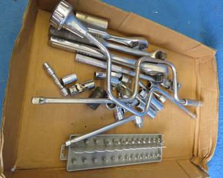 Lot 404. Socket, ratchet, and extensions