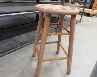 Lot 318. Wooden stool