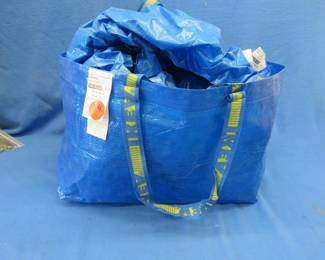 Lot 436. Ten IKEA plastic bags