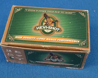 Lot 399. 10 Hevi-Shot 12-gauge, 4-shot rounds