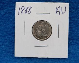 Lot 65. 1888 Seated Liberty dime