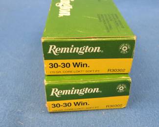Lot 382. 33 Remington 30-30 Win. rounds