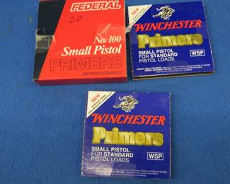 Lot 292. 147 Small Pistol Primers