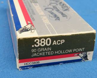 Lot 49. 50 Hanson Cartridge Company .380 ACP rounds