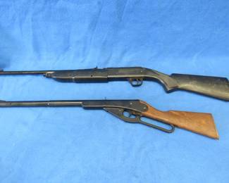 Lot 351. Two working BB guns. Daisy Model 105 B and a Grizzly.