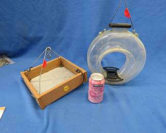 Lot 427. Two bird feeders