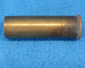Lot 359. 8-gauge brass shotgun shell casing
