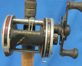 Lot 141. Abu Garcia 6500 C3 bait casting reel on a 6' medium action graphite rod
