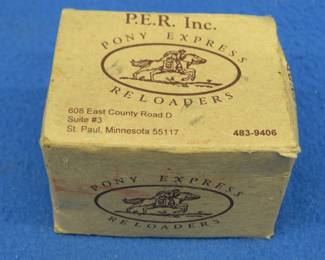 Lot 248. One box of 50 P.E.R. Inc. 38 Special SWCL ammo.