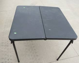 Lot 455. Light weight folding table