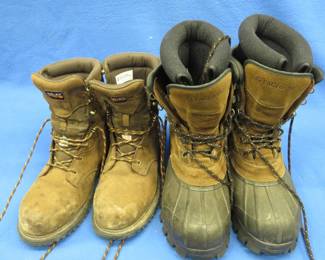 Lot 251. Lacrosse size 12 nearly new boots and Ariat size 11 EE work boots