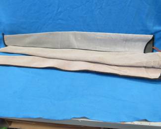 Lot 168. Three 50" soft gun cases