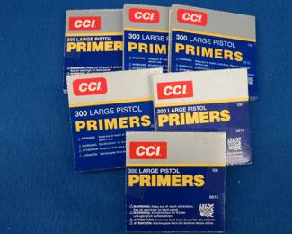 Lot 290. Approximately 600 CCI 300 Large Pistol Primers
