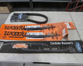Lot 224. Polaris snowmobile accessories