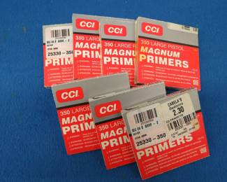 Lot 291. Approximately 700 CCI 350 Large Pistol Primers