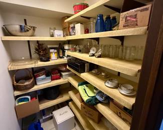 assorted housewares.. ball jars