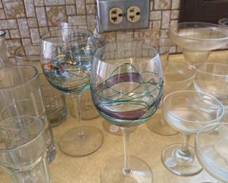 Artland Helios Stained Glass Stemware