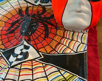 Spooky Spooks Medium Vintage Spider Costume with Box; Collegeville, Ben Cooper Costumes
