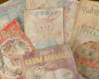 Vintage Cloth Baby books