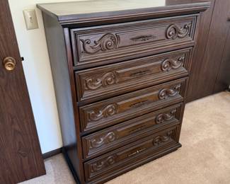 Midcentury Bassett Tallboy Dresser
