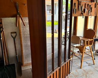 Vintage Mid-Century Modern Colonnade Display Cabinet/Bookcase/Hutch by Keller Furniture. Measures 72.25"H x 32"W x 13.5"D.