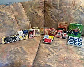 Playing cards and games