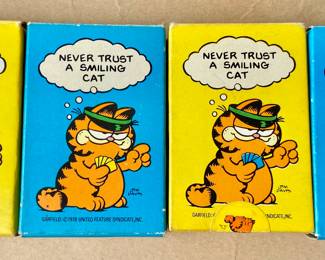 Garfield playing cards