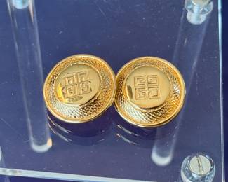 Vintage 1980s Givenchy Earrings 