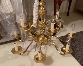 Brass Chandelier