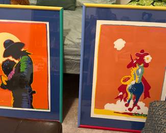 The two pictures are by Larry pirnie and they are stenographs.