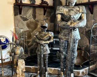 6ft, 4ft, and 3ft knights