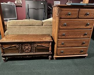 Hope Chest and dresser