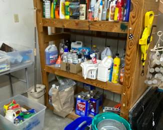 Cleaning supplies, car cleaning and paint