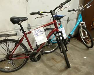 Giant bikes, serviced yearly