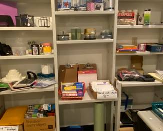 Tons of office supplies