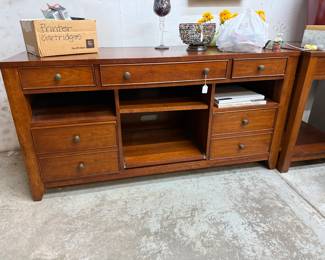 Wood credenza