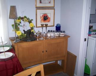 ETHAN ALLEN SERVER, PRINTS & OTHER SMALLS