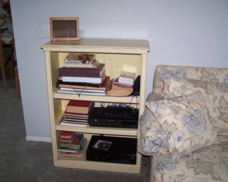 BOOKSHELF, BOOKS & OLDER ELECTRONICS