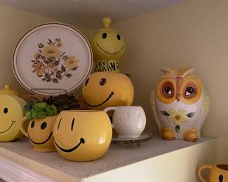 Collection of vintage Happy Face