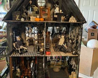 Inside Haunted Skeleton House
