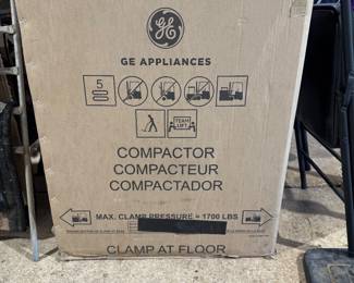 Brand new! GE compactor Model #UCG152ONSS