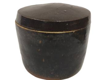 PRIMITIVE CHINESE BLACK WARE JAR